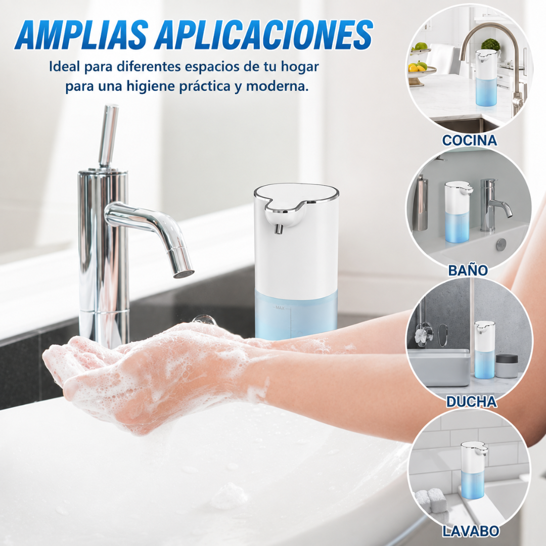 DISPENSADOR DE JABÓN AUTOMÁTICO