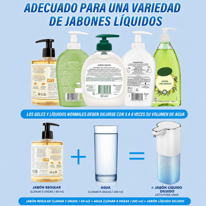 DISPENSADOR DE JABÓN AUTOMÁTICO