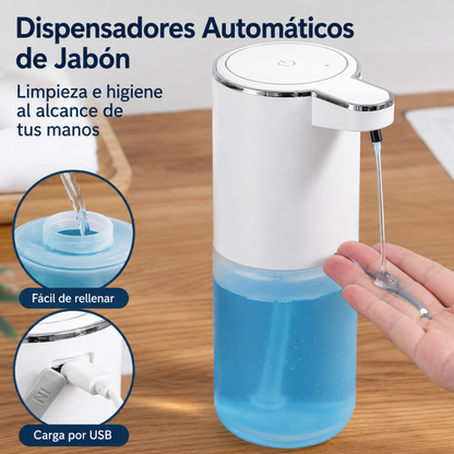 DISPENSADOR DE JABÓN AUTOMÁTICO