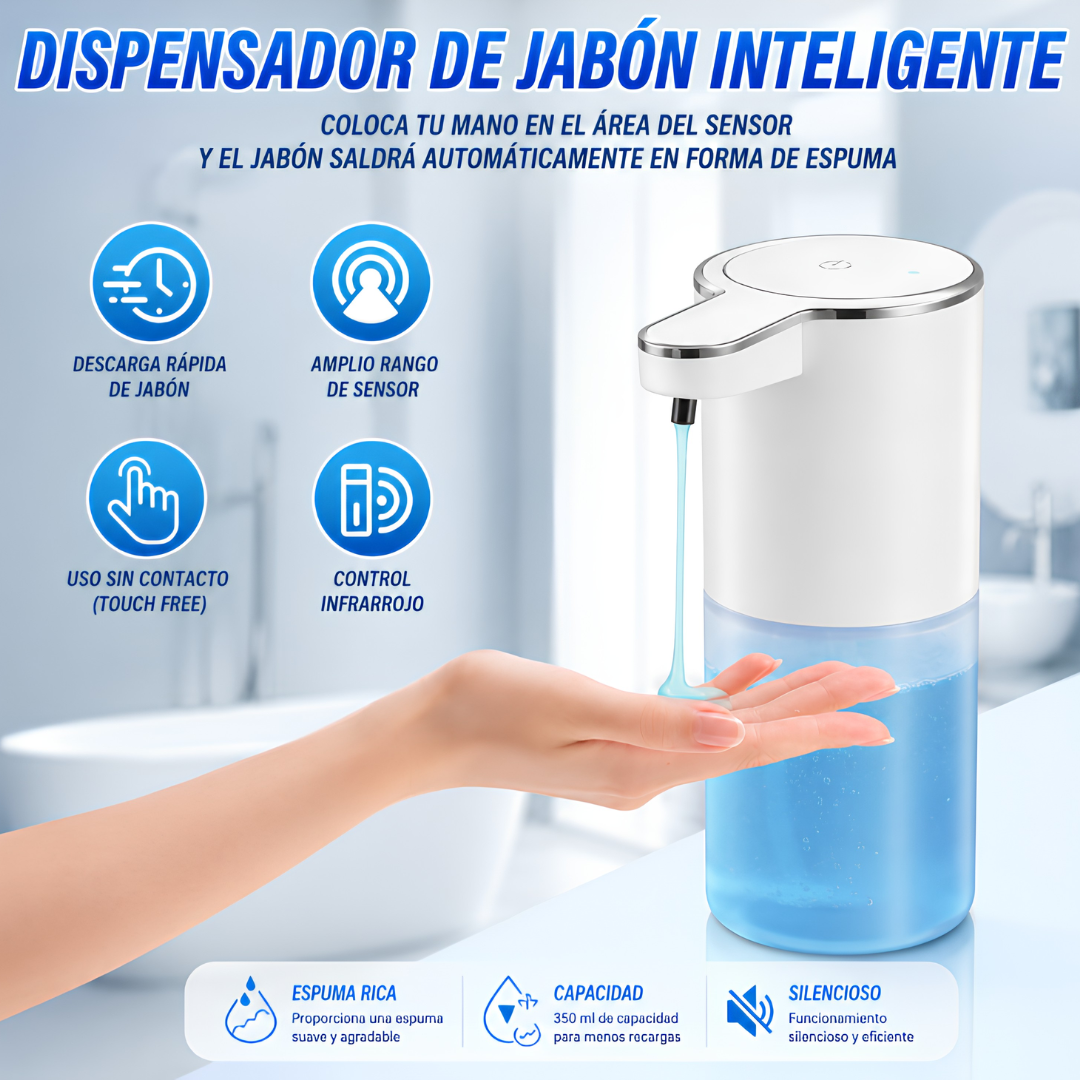 DISPENSADOR DE JABÓN AUTOMÁTICO